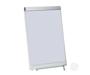 Relaxdays 8 blocs de papier ligné pour flipchart