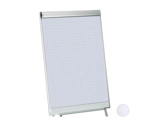 Relaxdays 8 blocs de papier pour flipchart, quadré