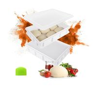 Relaxdays, Accessoires pour pizza, 2x Pizzaballenbox