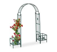 Relaxdays Arcade de rosiers 2 bacs