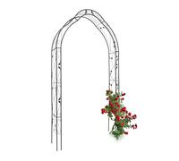 Relaxdays Arche à rosiers Support plante grimpante