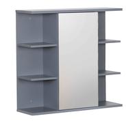Relaxdays Armoire de bain avec 8 étagères