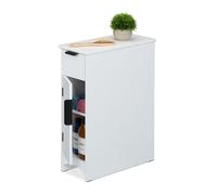 Relaxdays Armoire de niche avec tiroir et porte