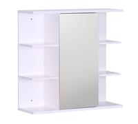 Relaxdays Armoire de bain avec 8 étagères