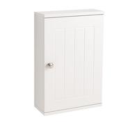 Relaxdays Armoire murale blanche salle de bains