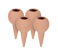 Relaxdays Arrosage en terre cuite en lot de 4