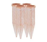 Relaxdays Arrosage en terre cuite en lot de 4