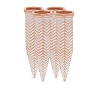 Relaxdays Arrosage en terre cuite en lot de 4