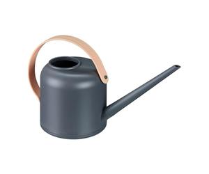 Relaxdays Arrosoir Plantes d’intérieur, 1,7 Litre, Plastique, arroser Fleurs, Long Bec, Gris - Nature