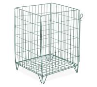 Relaxdays, Bac à compost + sac de jardinage, Composteur (120 l)