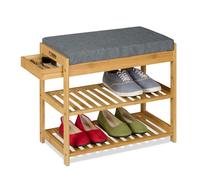Relaxdays Banc à chaussures