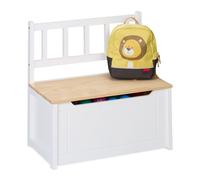 Relaxdays Banc de rangement pour votre enfant
