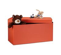 Relaxdays Tabouret pliant similicuir pouf pliable