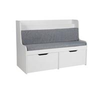 Relaxdays Banc d'enfants avec 2 tiroirs