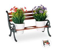 Relaxdays Petit banc de jardin