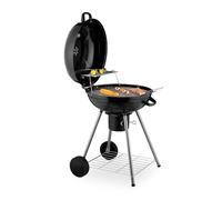 Relaxdays Barbecue rond XXL sur roues