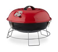 Relaxdays Barbecue rond portable