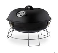 Relaxdays Barbecue rond portable