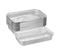 Relaxdays Barquettes aluminium en lot de 25