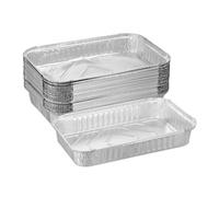 Relaxdays Barquettes aluminium en lot de 25