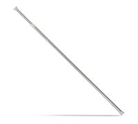 Relaxdays Barre Télescopique Tringle à Rideaux Douche Tige Encadrement Porte etc. Sans Perçage Inox, 130 - 220 cm