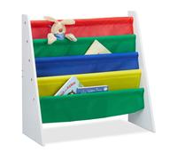 Relaxdays Bibliothèque colorée pour enfants
