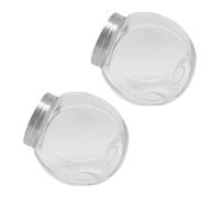 Relaxdays Lot de 2 bocaux à bonbons 2 L