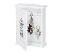 Relaxdays Boîte à clefs en bois avec motifs