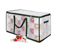 Relaxdays Boîte de rangement pour boules de Noël