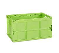 Relaxdays Lot de 10 boîtes de transport pliables