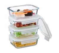 Relaxdays Boîtes alimentaires en lot