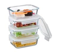 Relaxdays Boîtes alimentaires en lot