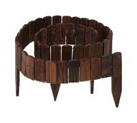 Relaxdays Bordure flexible en bois