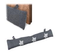 Relaxdays Boudin de porte motifs étoiles