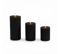 Relaxdays 3 bougies LED