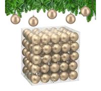 Relaxdays Lot de 100 boules de Noël