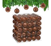Relaxdays Lot de 100 boules de Noël