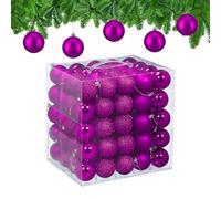 Relaxdays Lot de 100 boules de Noël