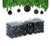 Relaxdays Lot de 50 boules de Noël