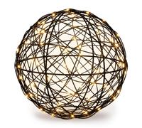 Relaxdays Boule déco LED 20 cm