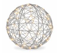 Relaxdays Boule déco LED 30 cm