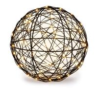 Relaxdays Boule déco LED 20 cm