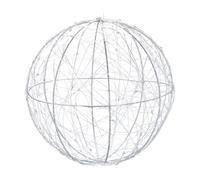 Relaxdays Boule décorative à LED 20 cm de diamètre