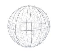 Relaxdays Boule décorative à LED 20 cm de diamètre
