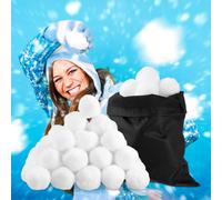 Relaxdays Boules de neige artificielles lot de 50