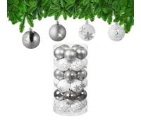 Relaxdays Boules de Noël en lot de 30