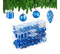 Relaxdays Boules de Noël en lot de 72