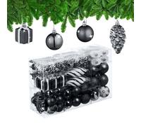 Relaxdays Boules de Noël en lot de 72