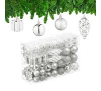 Relaxdays Boules de Noël en lot de 72