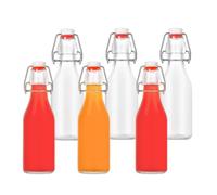 Relaxdays Bouteilles à remplir avec bouchon clip